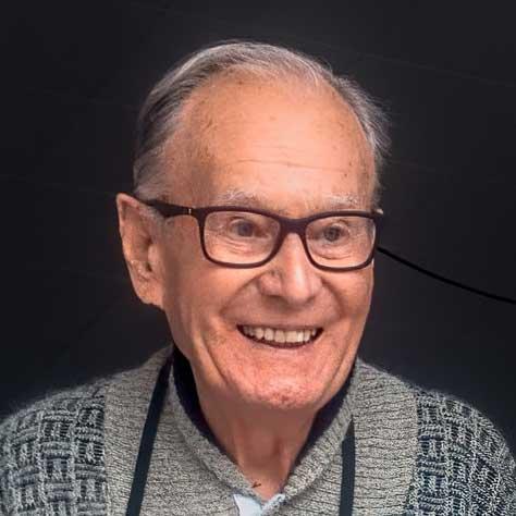 Older man with glasses